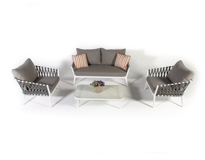 Dreamline Outdoor Garden Balcony Sofa Set  2 Seater , 2 Single seater and 1 Center Table Set Outdoor Furniture