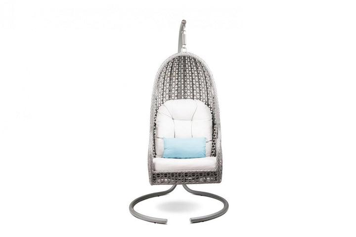 Dreamline Single Seater Hanging Swing With Stand For Balcony , Garden Swing