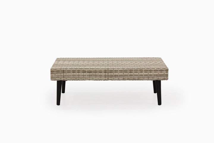 Bonfilia Outdoor Sofa Set 2 Seater, 2 Single seater and 1 Center Table (Seashell)