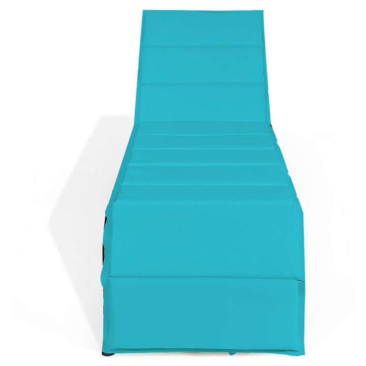 Dreamline Outdoor Furniture Poolside Lounger With Cushion Swimming Pool Lounger
