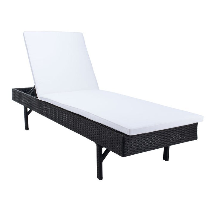 Dreamline Outdoor Furniture Poolside Lounger With Cushion Swimming Pool Lounger