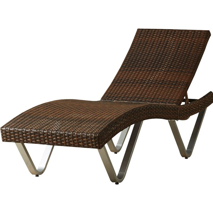 Dreamline Outdoor Furniture Poolside Lounger With Cushion Swimming Pool Lounger