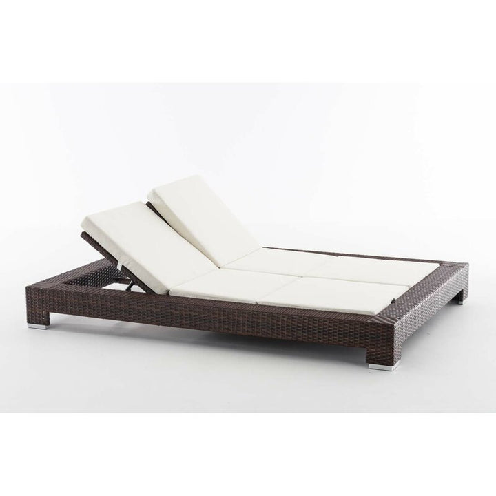 Dreamline Outdoor Furniture Poolside Lounger With Cushion Swimming Pool Lounger