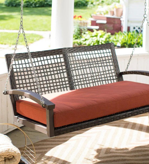 Dreamline Double Seater Hanging Swing Without Stand For Balcony , Garden Swing