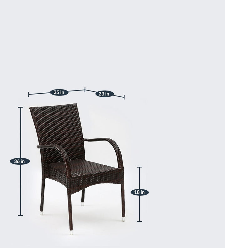 Dreamline Outdoor Furniture Garden Patio Seating Set 1+4 4 Chairs and Table Set Balcony Furniture Coffee Table Set