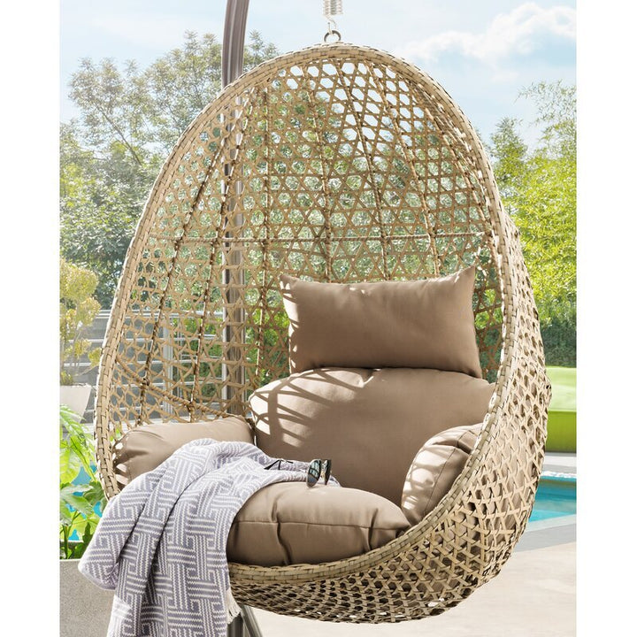Dreamline Single Seater Hanging Swing With Stand For Balcony , Garden Swing
