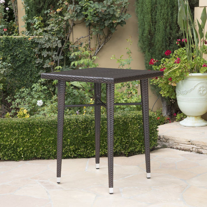 Dreamline Outdoor Bar Sets Garden Patio Bar Sets 1+4 4 Chairs and 1 Table Set Balcony Bar Table Set