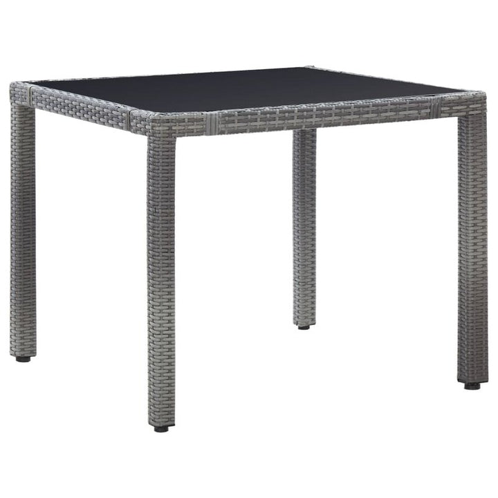 Dreamline Outdoor Garden Patio Dining Set 4 Chairs and 1 Table Set Outdoor Furniture