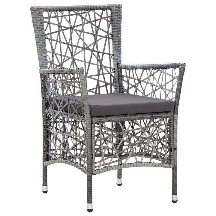Dreamline Outdoor Garden Patio Dining Set 4 Chairs and 1 Table Set Outdoor Furniture
