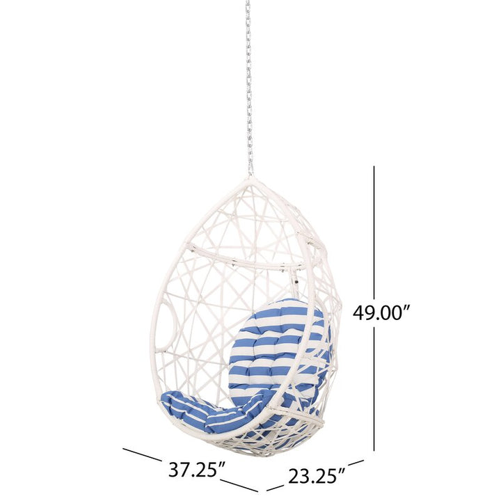 Dreamline Single Seater Hanging Swing Without Stand For Balcony , Garden Swing