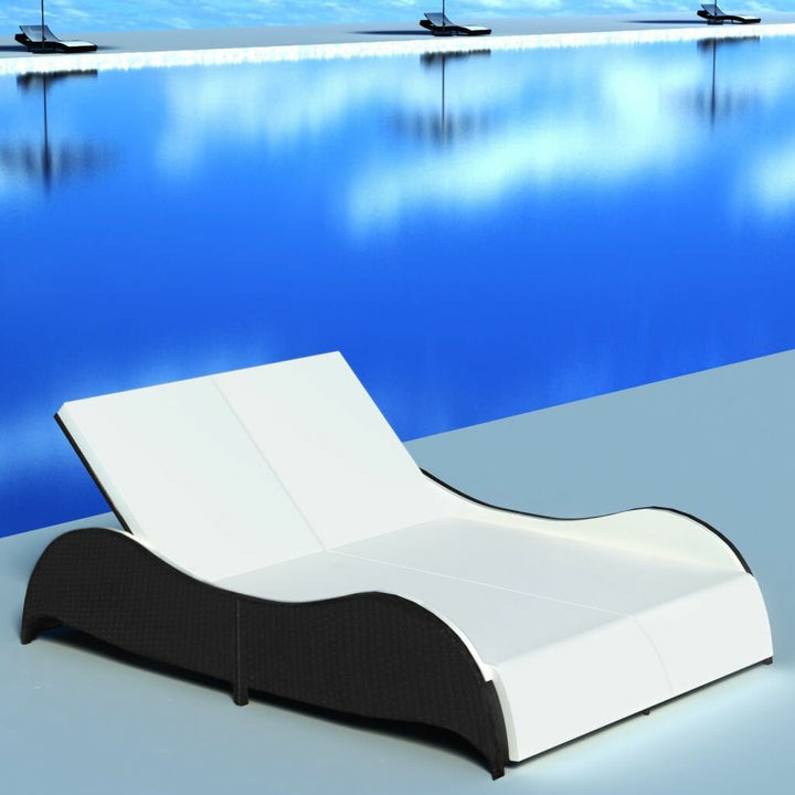 Dreamline Outdoor Furniture Poolside Sunbed With Cushion Daybed
