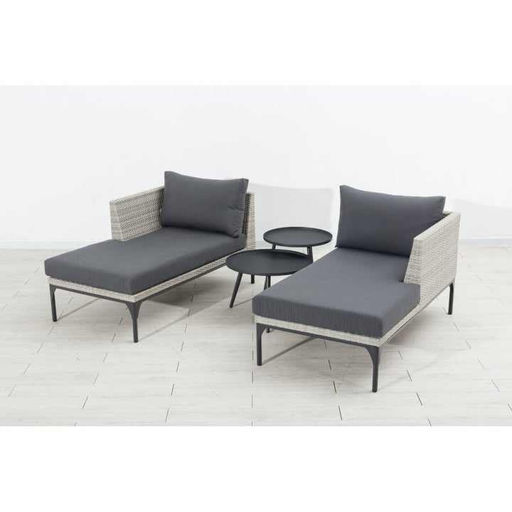 Dreamline Outdoor Furniture Poolside Lounger With Cushion Swimming Pool Lounger (Set of  2)