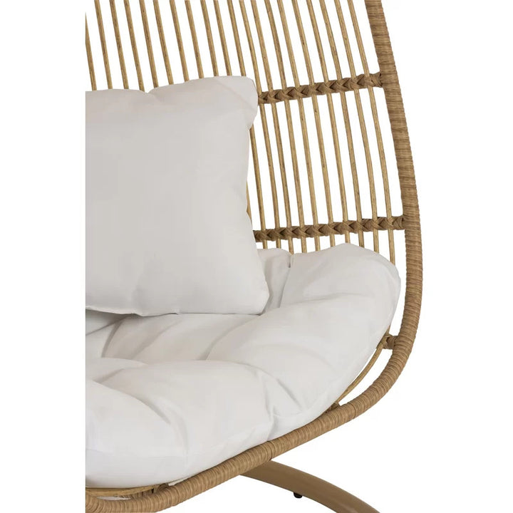 Dreamline Single Seater Hanging Swing With Stand For Balcony , Garden Swing