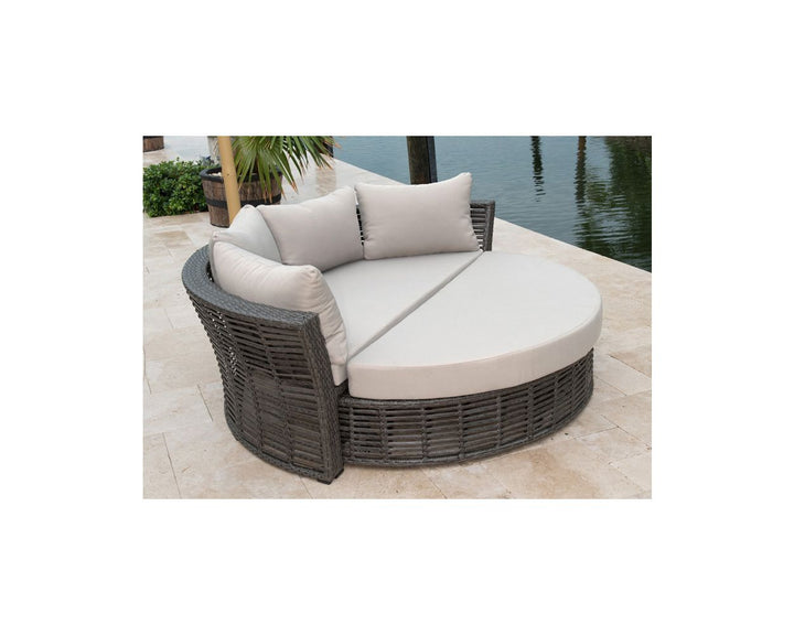Dreamline Outdoor Furniture Poolside Sunbed With Cushion Daybed