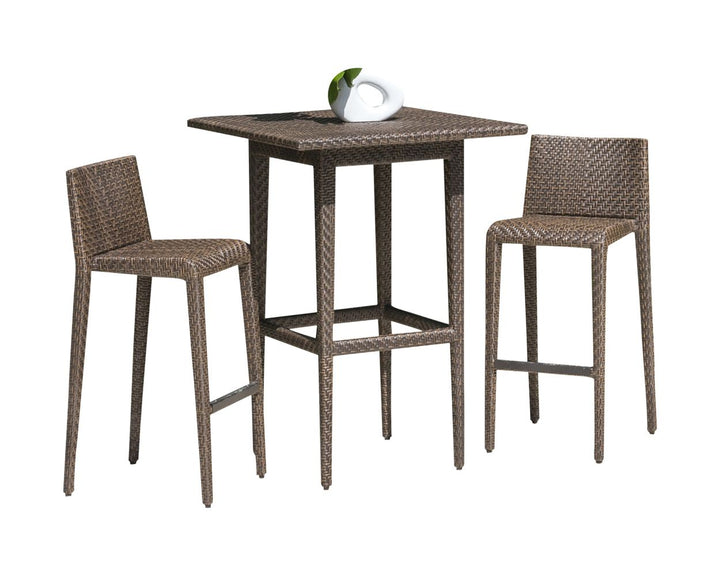 Dreamline Outdoor Bar Sets Garden Patio Bar Sets 1+2 2 Chairs and Table Set Balcony Bar Table Set