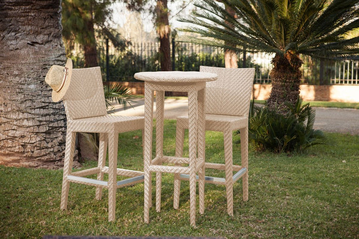 Dreamline Outdoor Bar Sets Garden Patio Bar Sets 1+2 2 Chairs and Table Set Balcony Bar Table Set