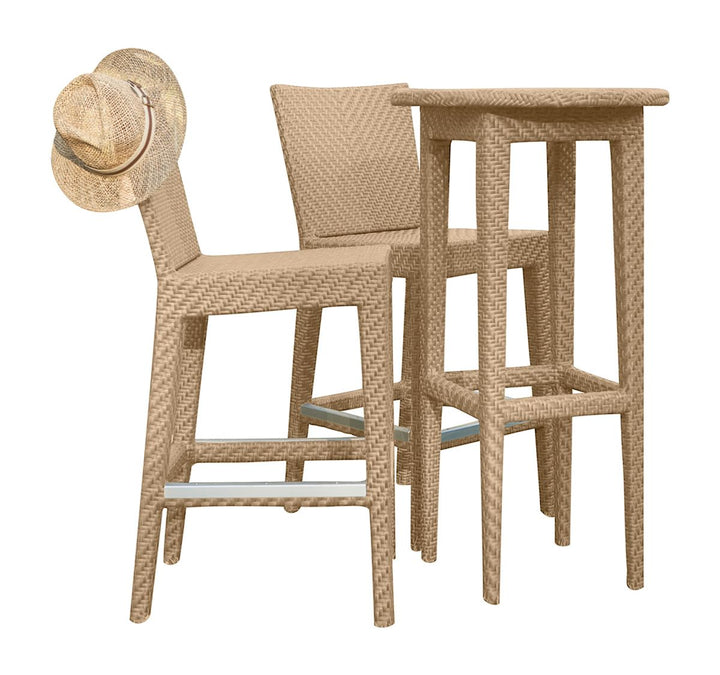 Dreamline Outdoor Bar Sets Garden Patio Bar Sets 1+2 2 Chairs and Table Set Balcony Bar Table Set