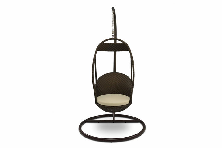 Dreamline Single Seater Hanging Swing With Stand For Balcony , Garden Swing