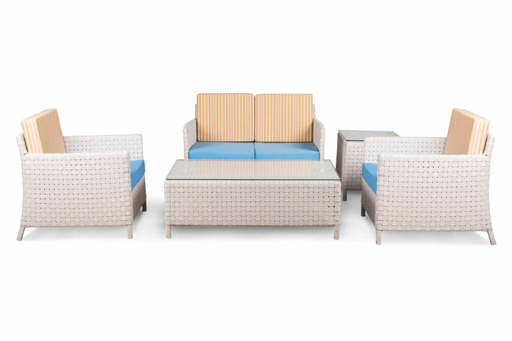 Dreamline Outdoor Garden Balcony Sofa Set 2 Seater , 2 Single seater and 1 Center Table Set Outdoor Furniture