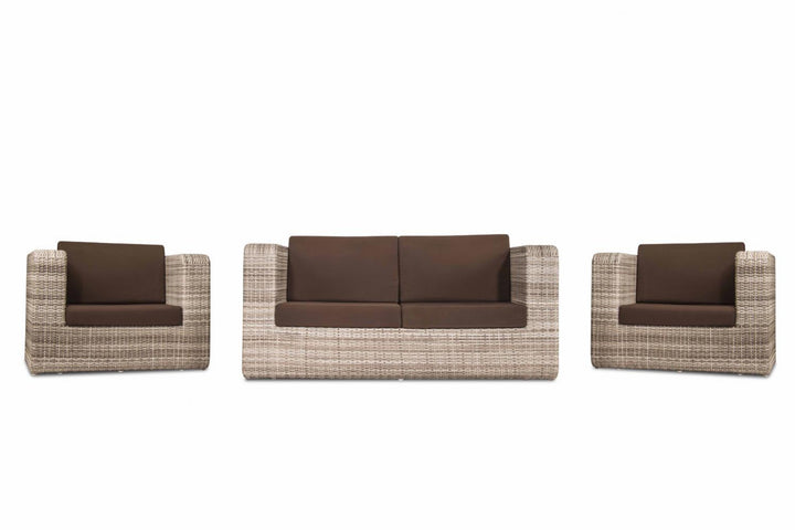 Dreamline Outdoor Garden Balcony Sofa Set 2 Seater +2 Single seater with 1 Central Table Set Outdoor Furniture